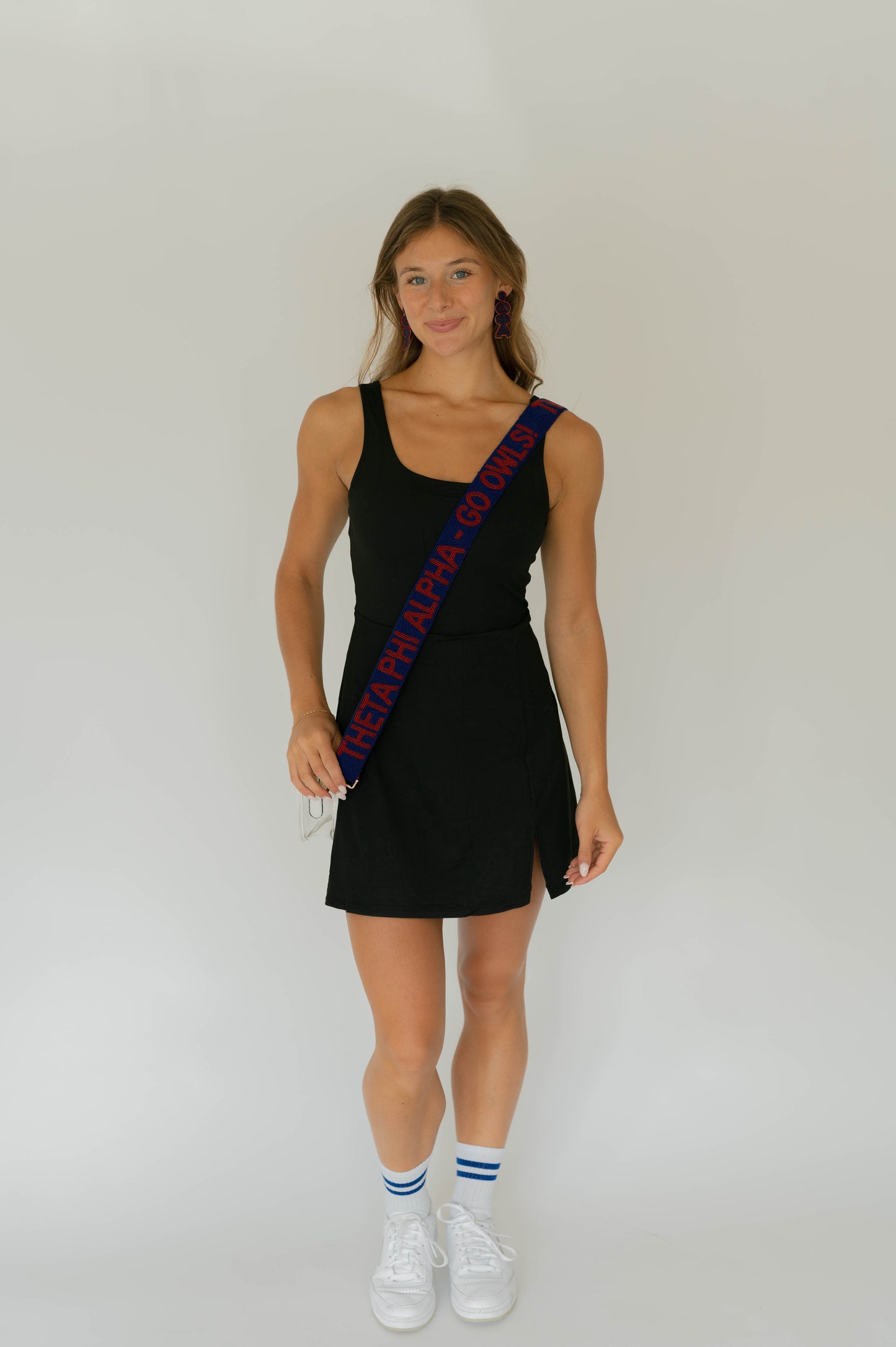 Beaded Purse Strap & Stadium Bag - FAU - Theta Phi Alpha