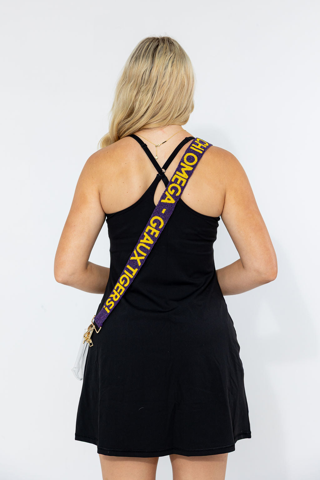 LSU-Chi Omega-Purse Strap-Back