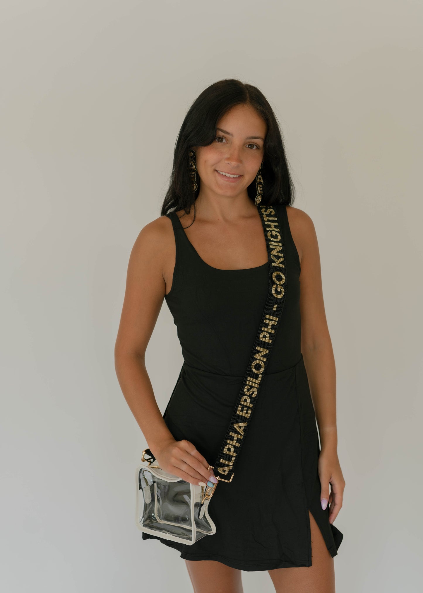 UCF - Alpha Epsilon Phi - Beaded Purse Strap