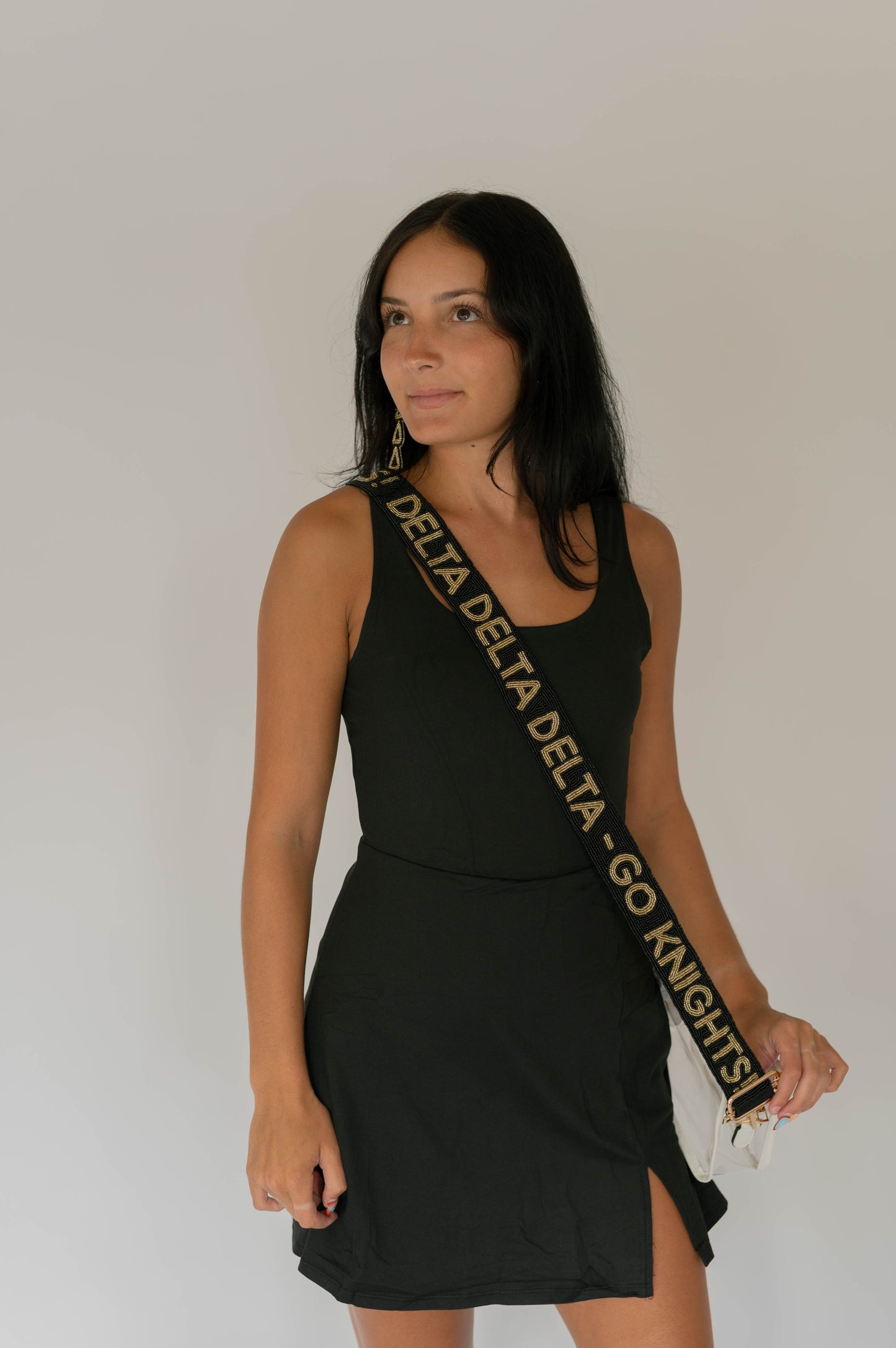 UCF - Delta Delta Delta - Beaded Purse Strap