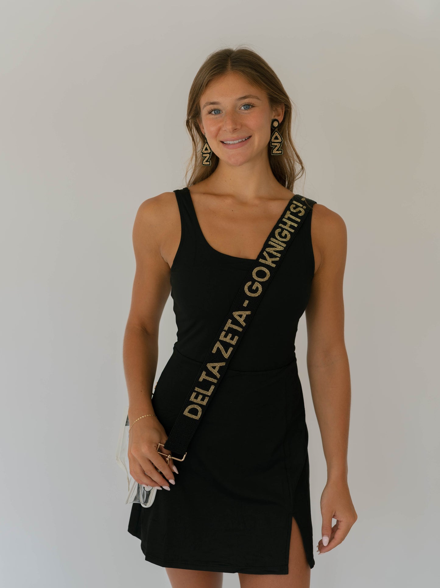 UCF - Delta Zeta - Beaded Purse Strap