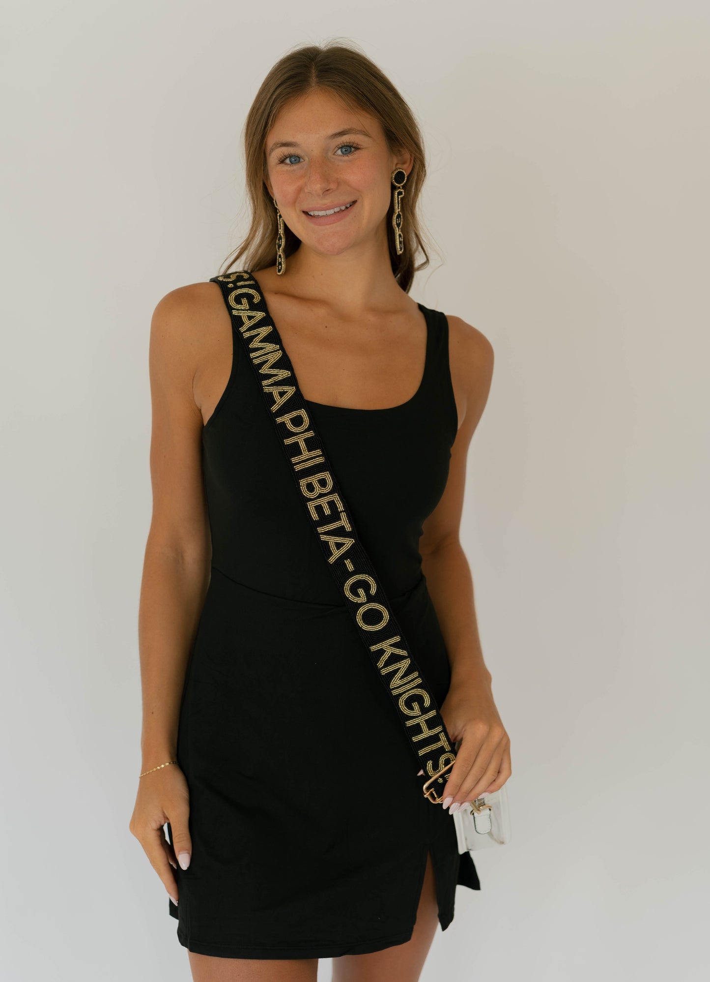 UCF - Gamma Phi Beta - Beaded Purse Strap