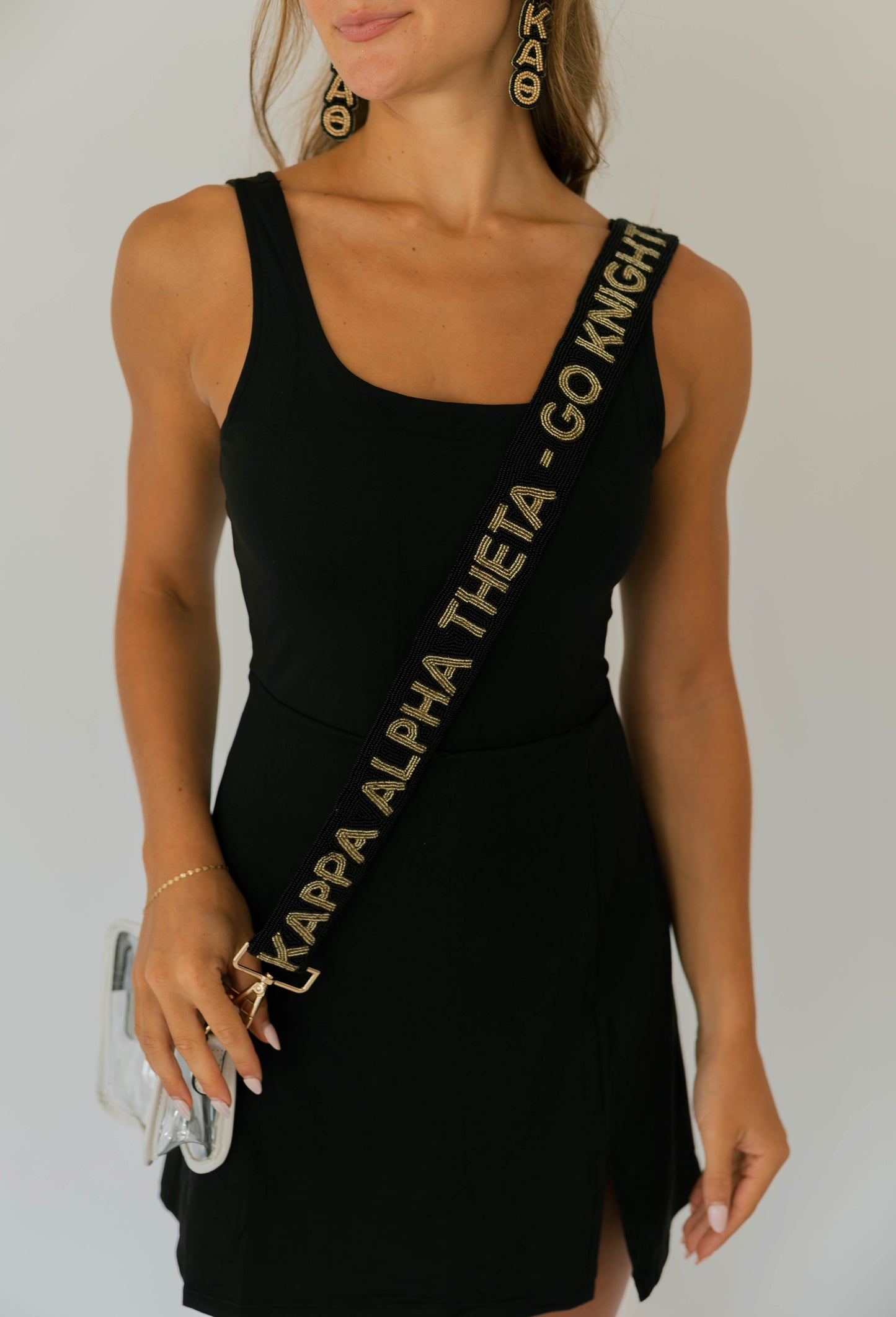 UCF - Kappa Alpha Theta - Beaded Purse Strap
