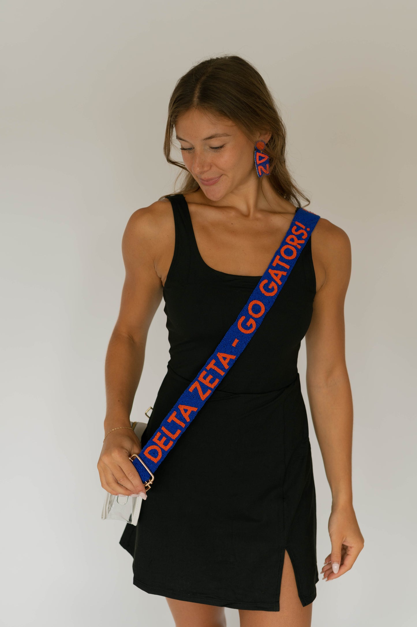 UF- Delta Zeta- Beaded Purse Strap
