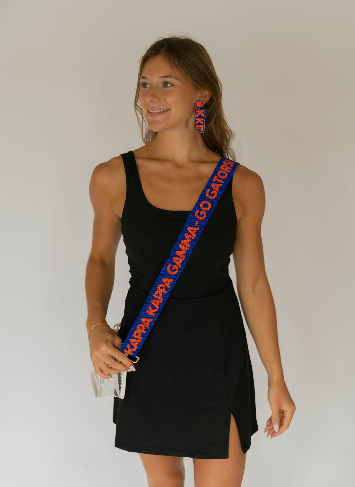 UF- Kappa Kappa Gamma - Beaded Purse Strap