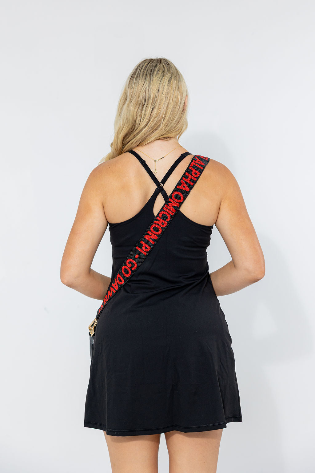 UGA-Go Dawgs-Alpha-Omicron-Purse-Strap-back