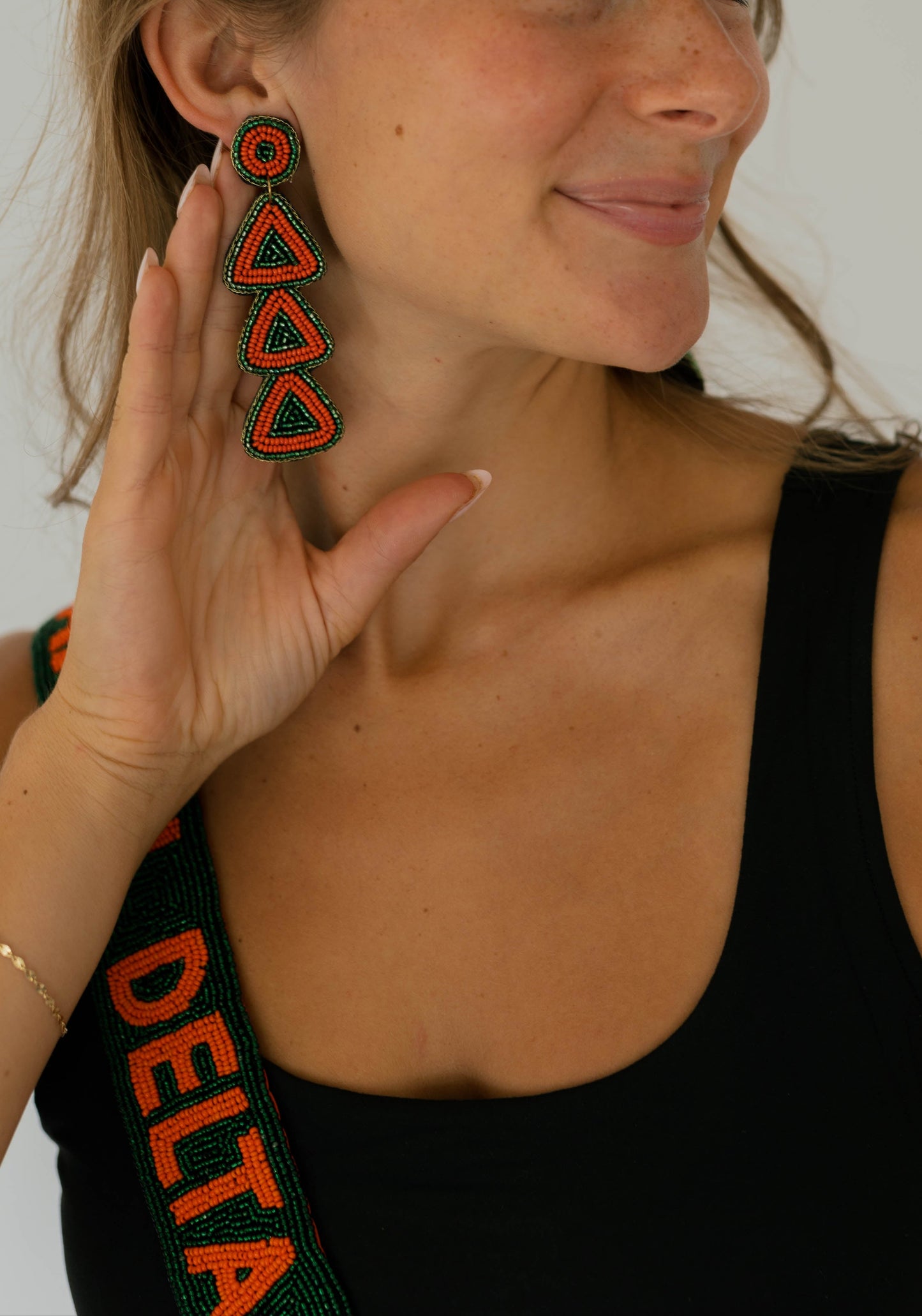 UM-Tri Delt - Earrings