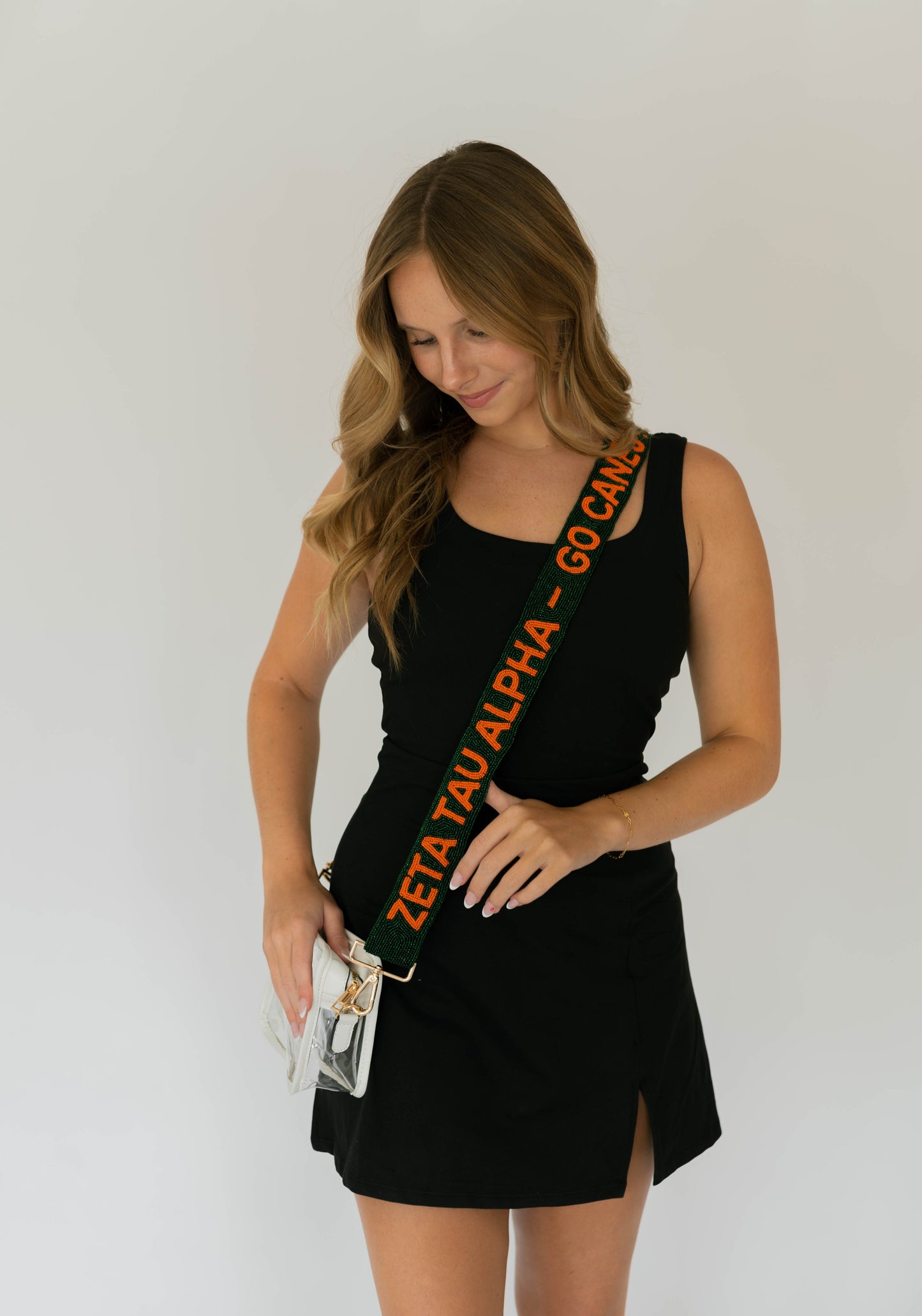 UM-Zeta Tau Alpha Strap - Purse Strap-2