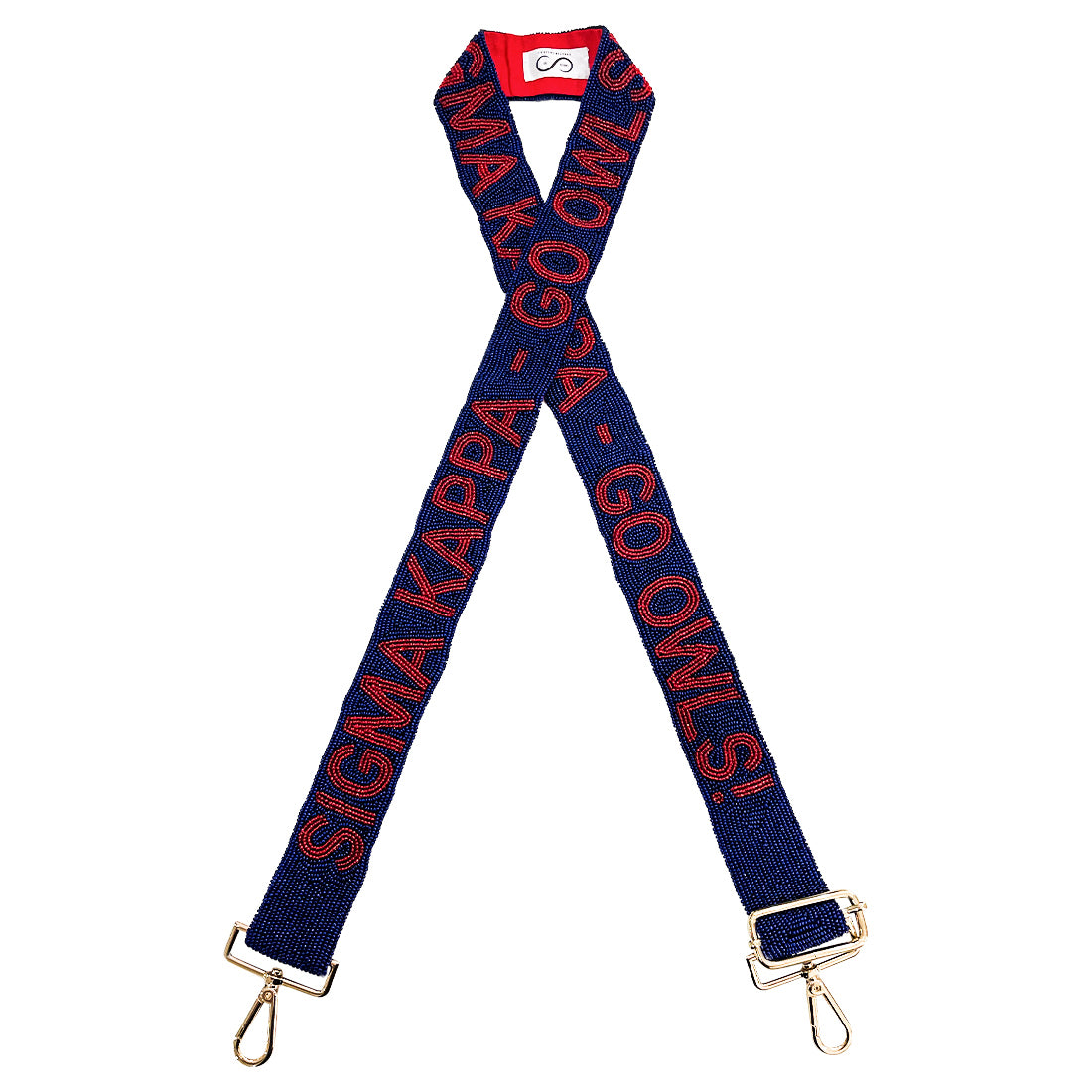 Beaded Purse Strap & Stadium Bag - FAU - Sigma Kappa