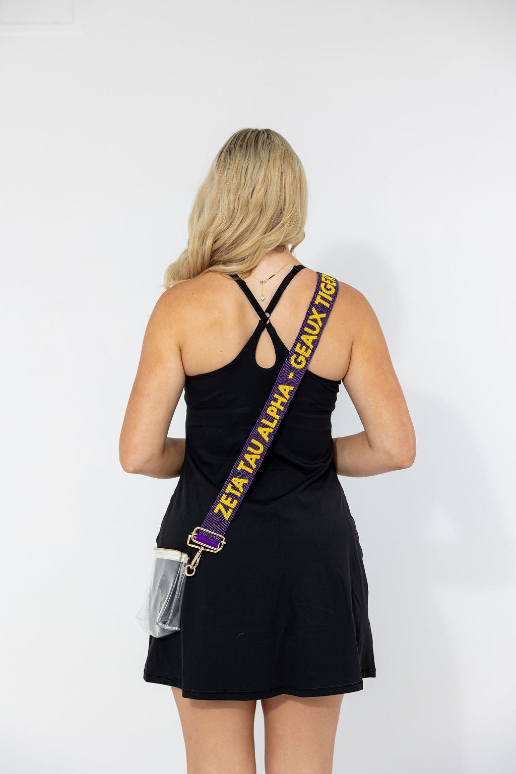 LSU - Geaux Tigers - Zeta Tau Alpha Purse Strap