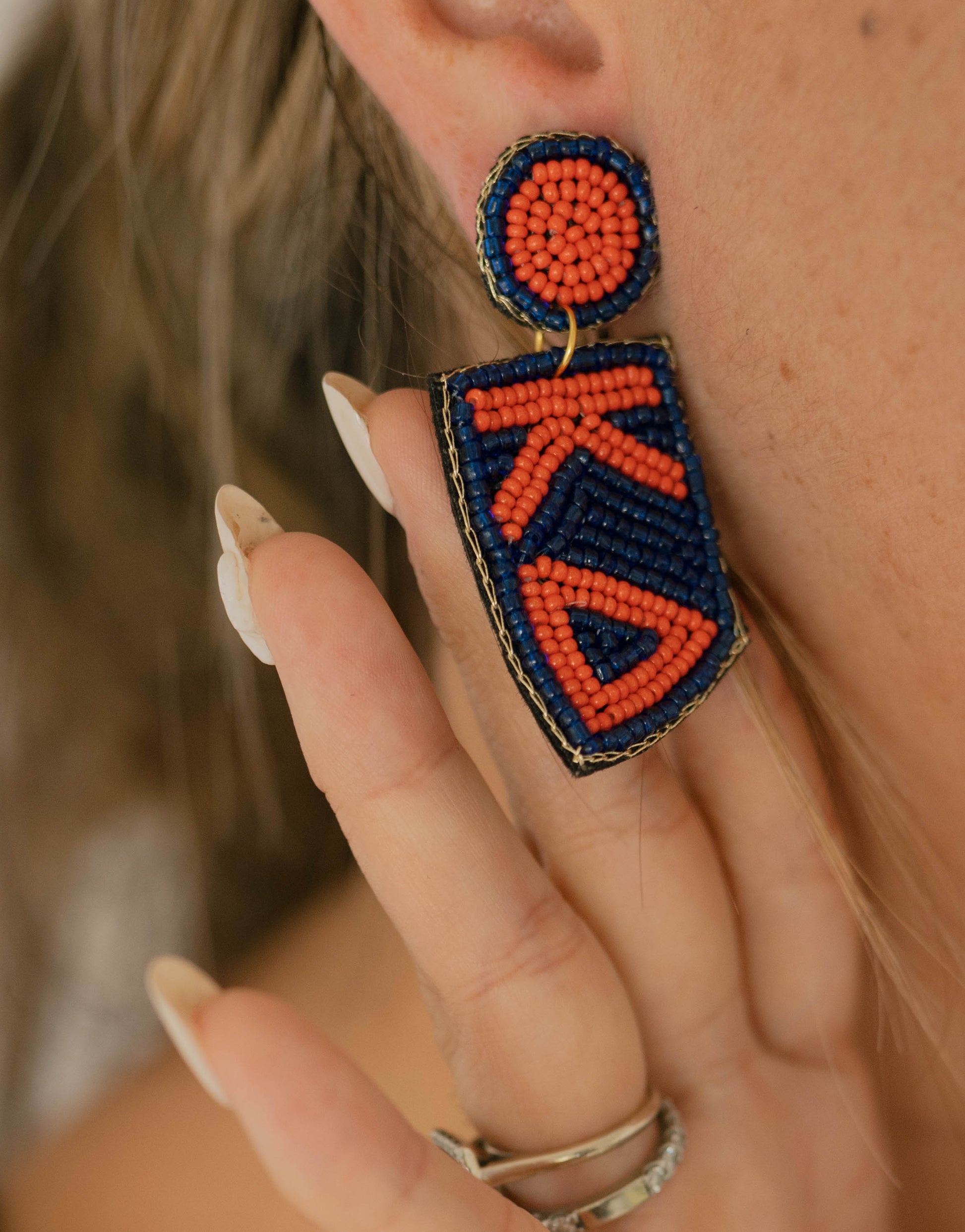 AUBURN-Kappa Delta - Earrings