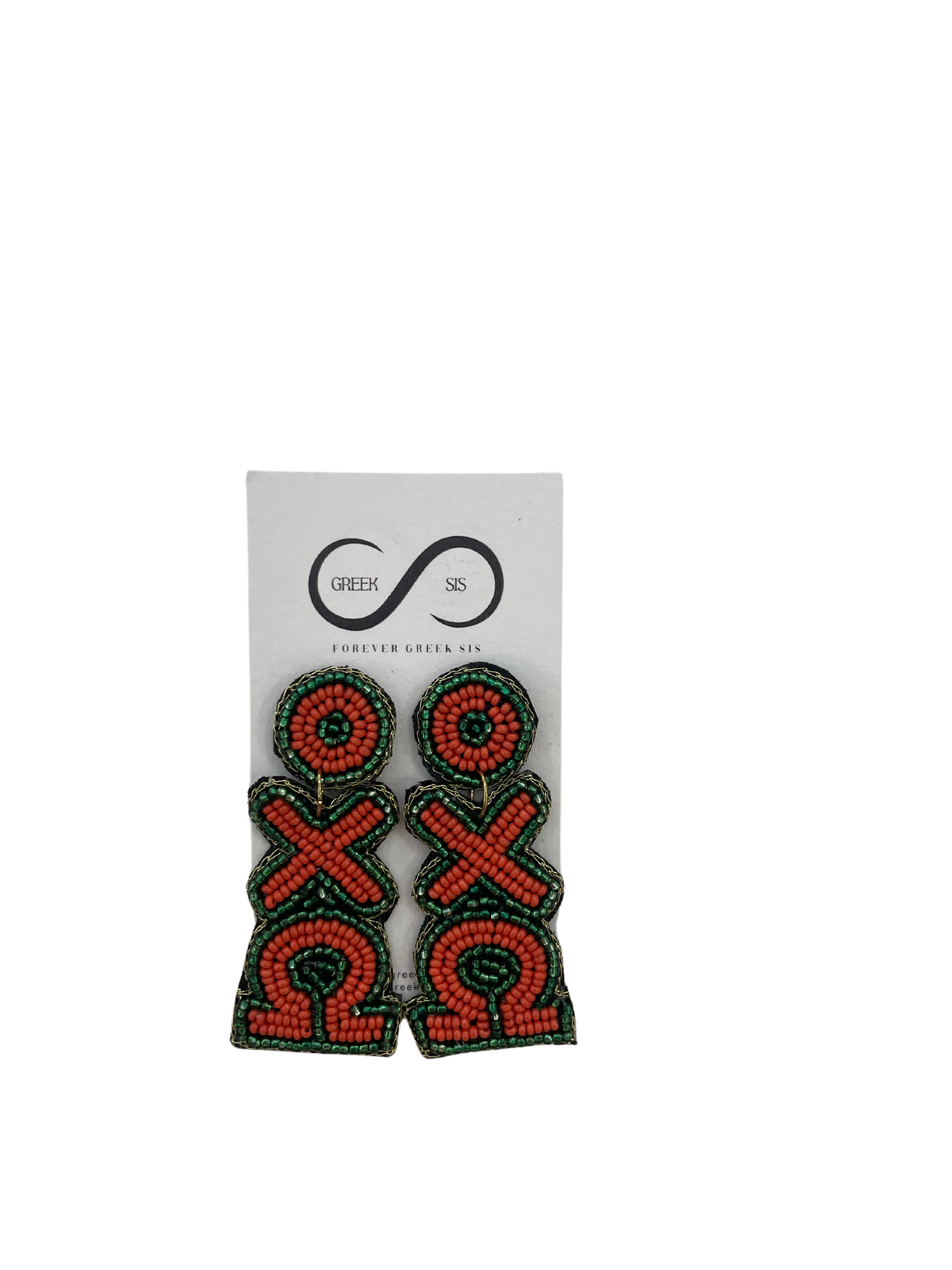 Chi Omega - University of Miami - Earrings