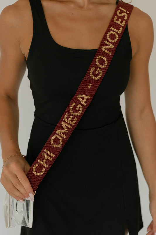 FSU-Chi Omega-Purse Strap