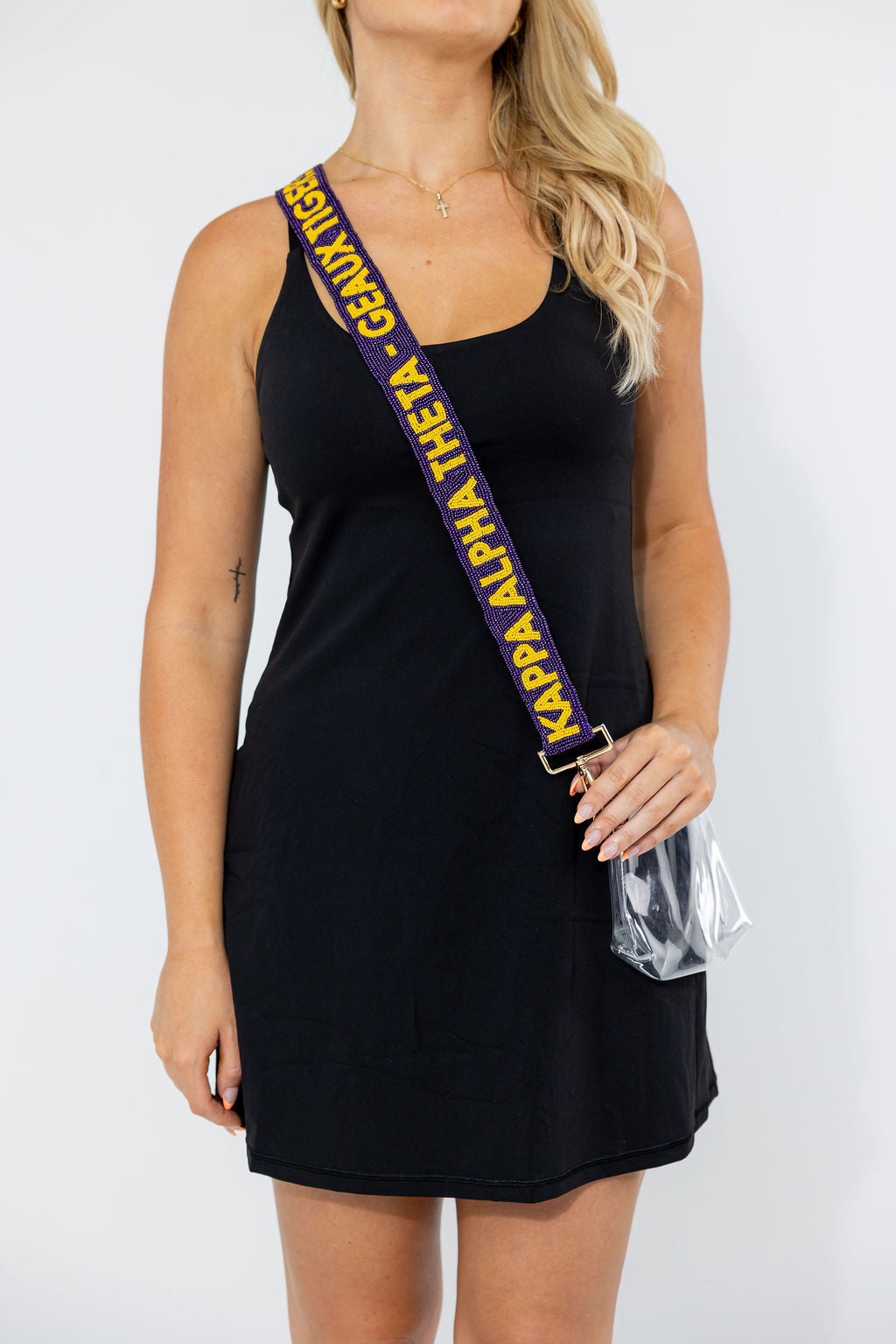 LSU-Kappa Alpha Theta-Purse Strap