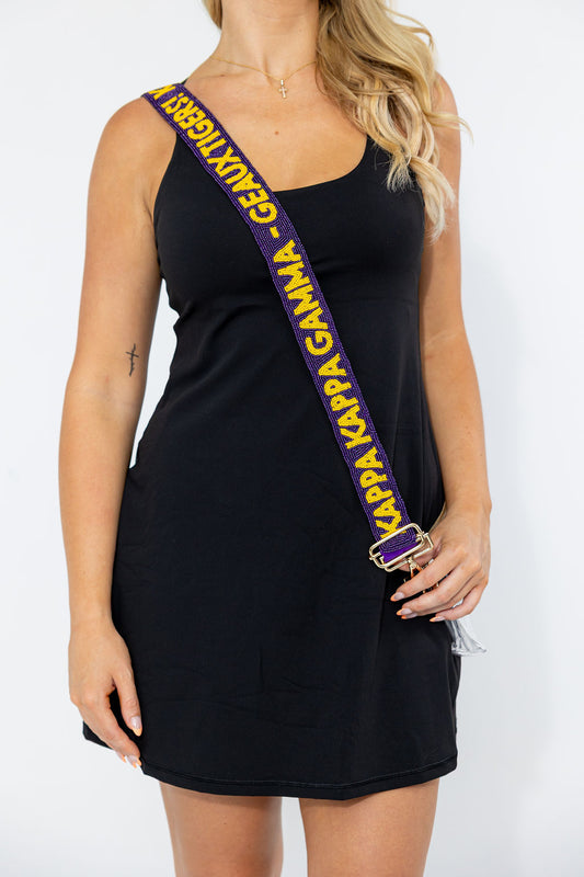 LSU-Kappa Kappa Gamma-Purse Strap