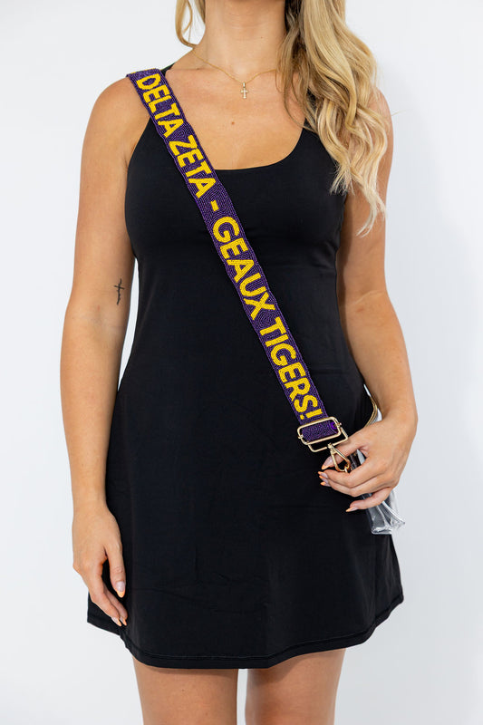 LSU - Delta Zeta - Purse-Strap