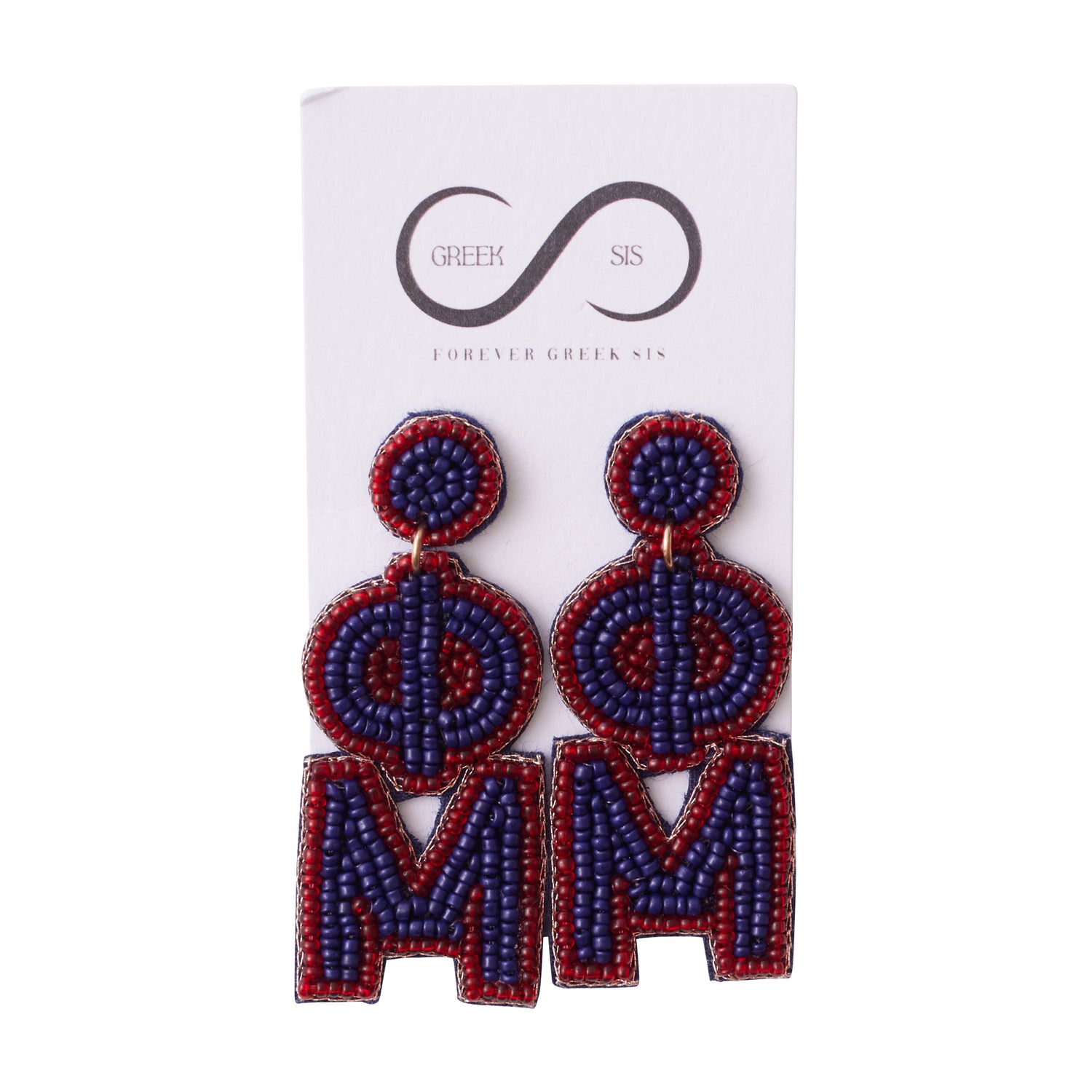 Greek-Sis-Phi-Mu-FAU-Earrings