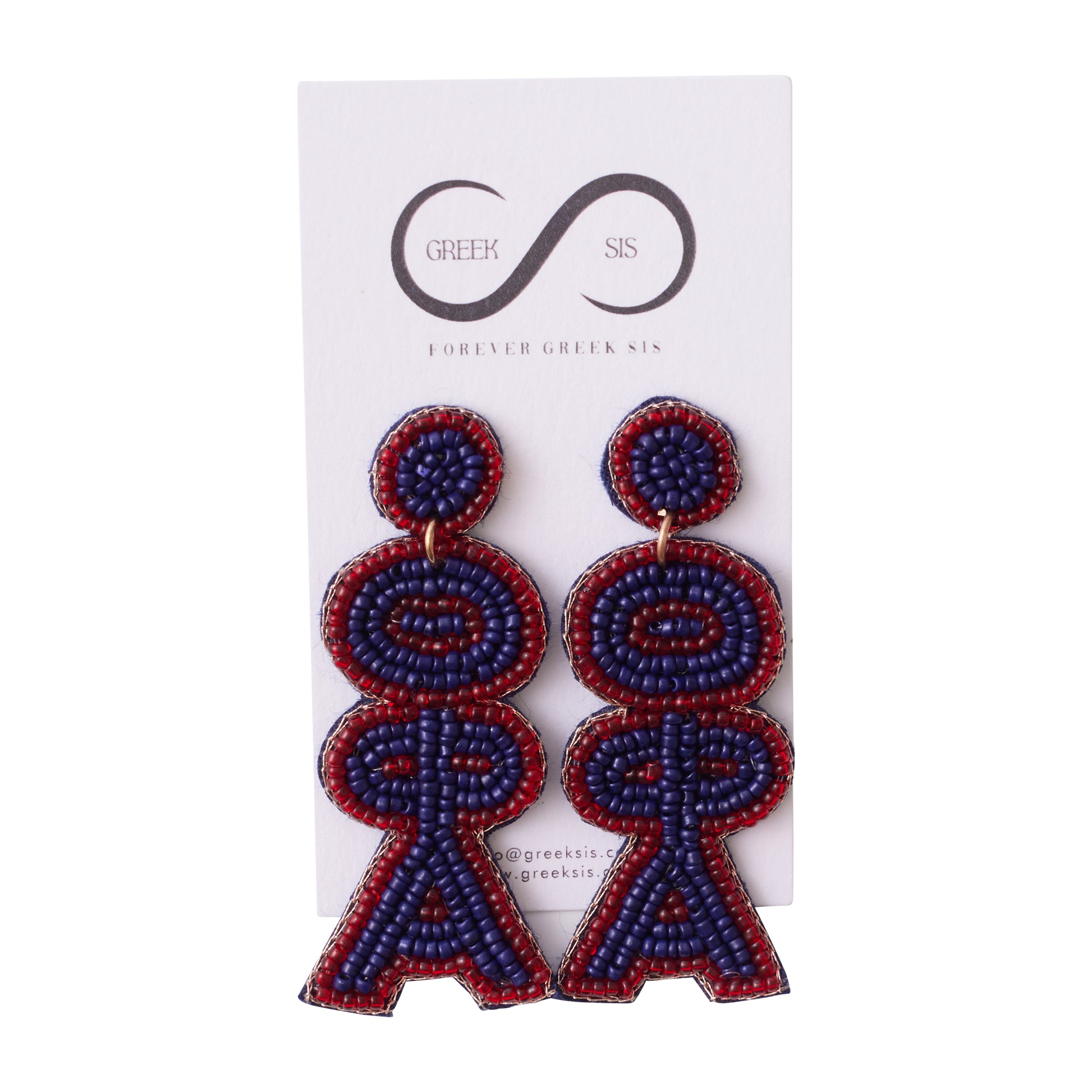 Greek-Sis-Theta-Phi-Alpha-FAU-Earrings