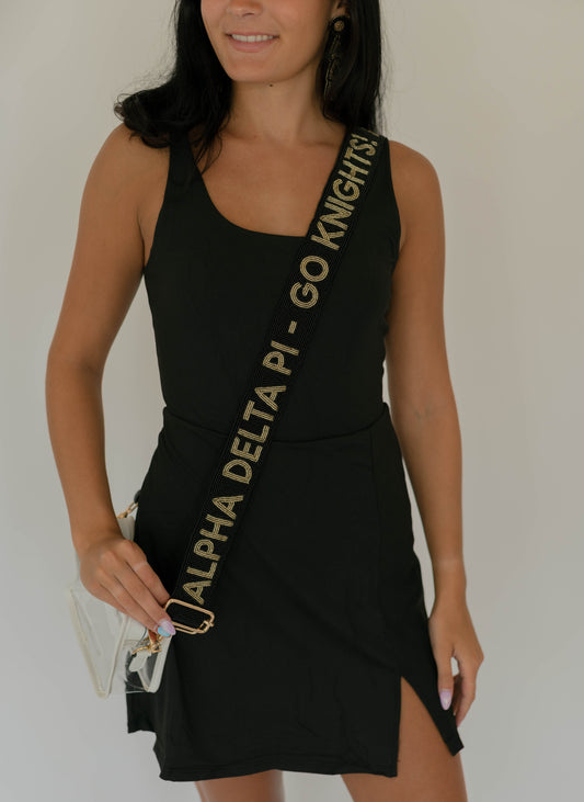 UCF - Alpha Delta Pi - Beaded Purse Strap