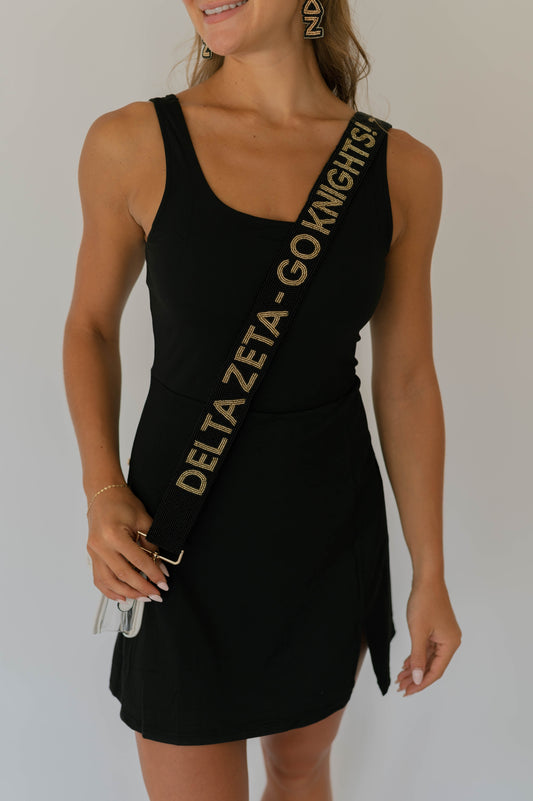 UCF - Delta Zeta - Beaded Purse Strap