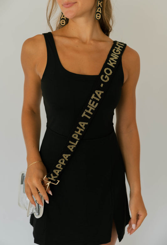 UCF - Kappa Alpha Theta - Beaded Purse Strap