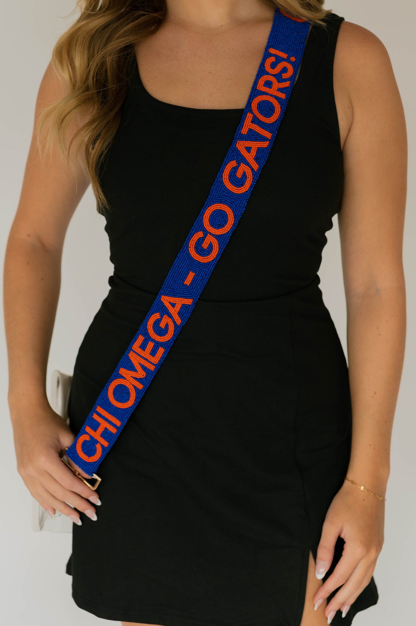 UF-Chi Omega - Beaded Purse Strap