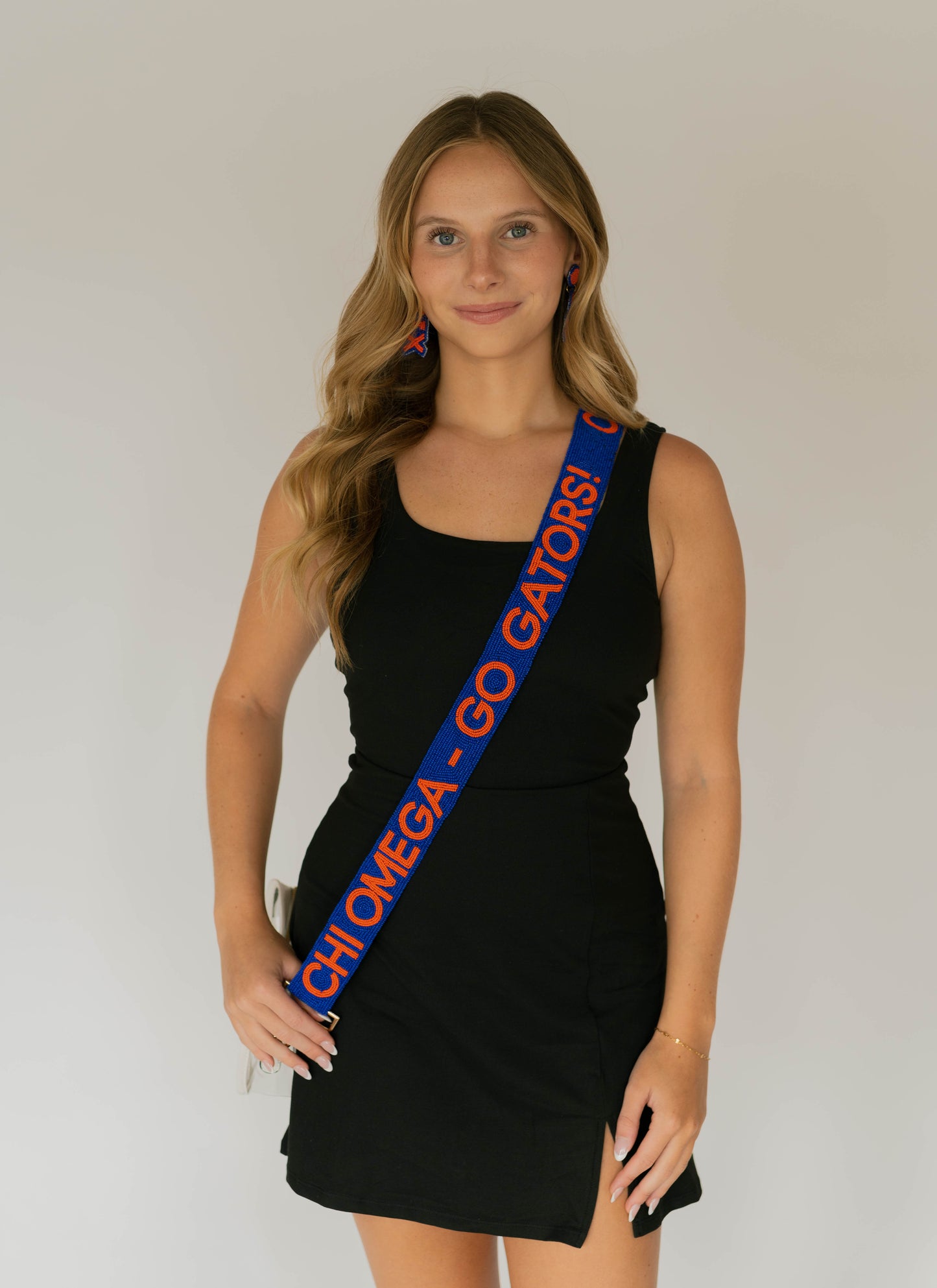 UF-Chi Omega - Beaded Purse Strap