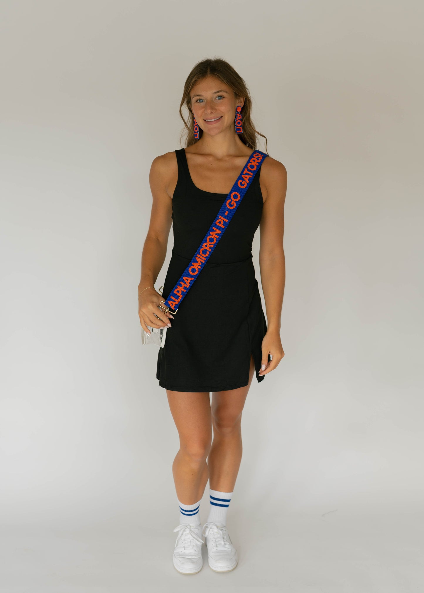 UF-Alpha Omicron Pi- Beaded Purse Strap