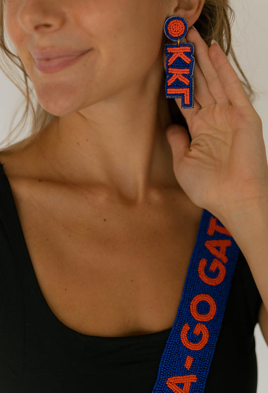 UF-Kappa Kappa Gamma - Earrings