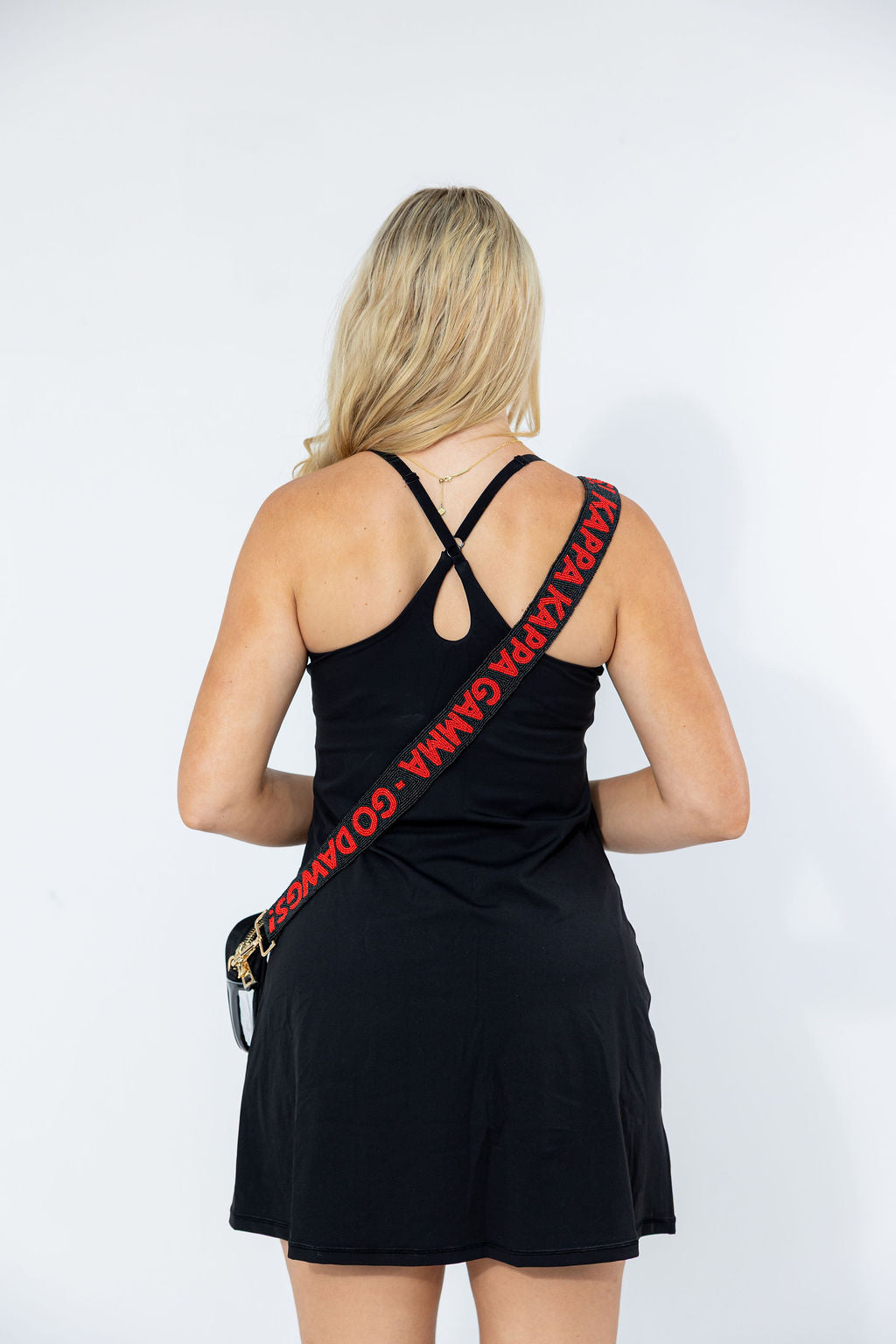 Kappa Kappa Gamma Purse Strap UGA - Back.