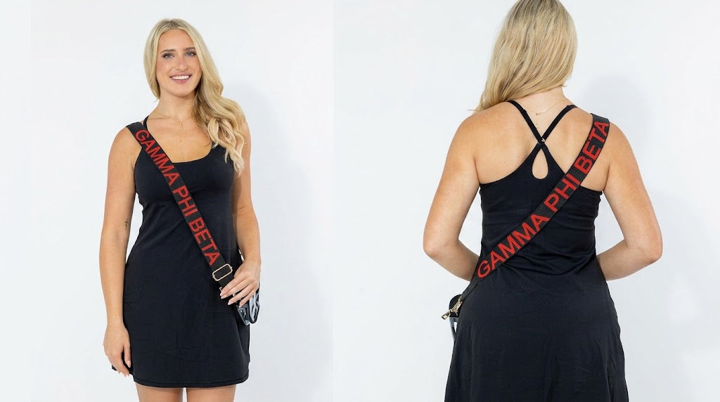 UGA - Go Dawgs - Gamma Phi Beta -Purse Strap